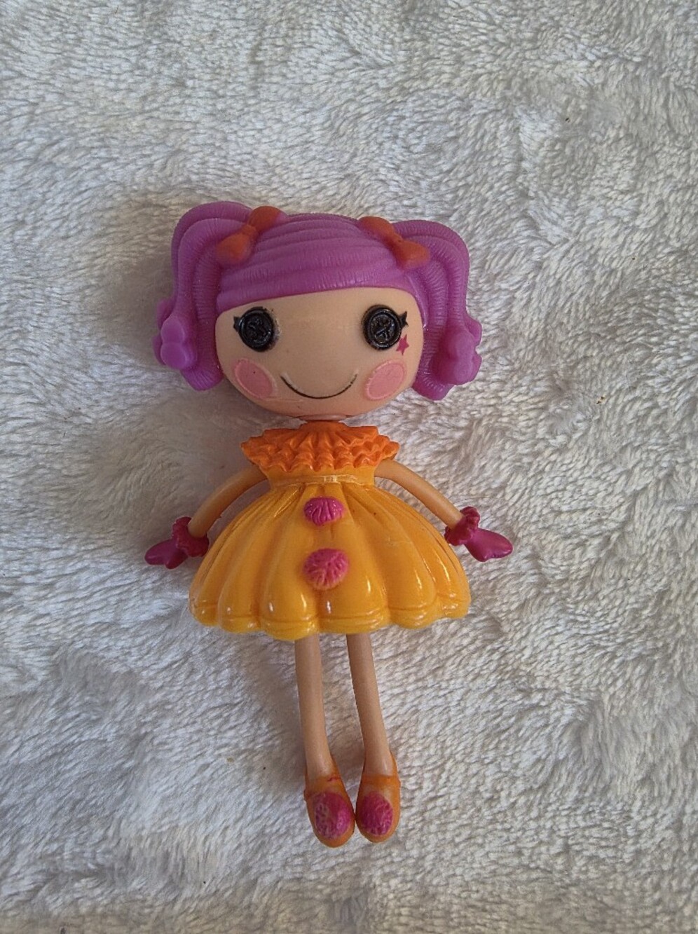 Mini Lalaloopsy 3" Doll Figure - Peanut Big Top Purple Hair Circus Ringmaster